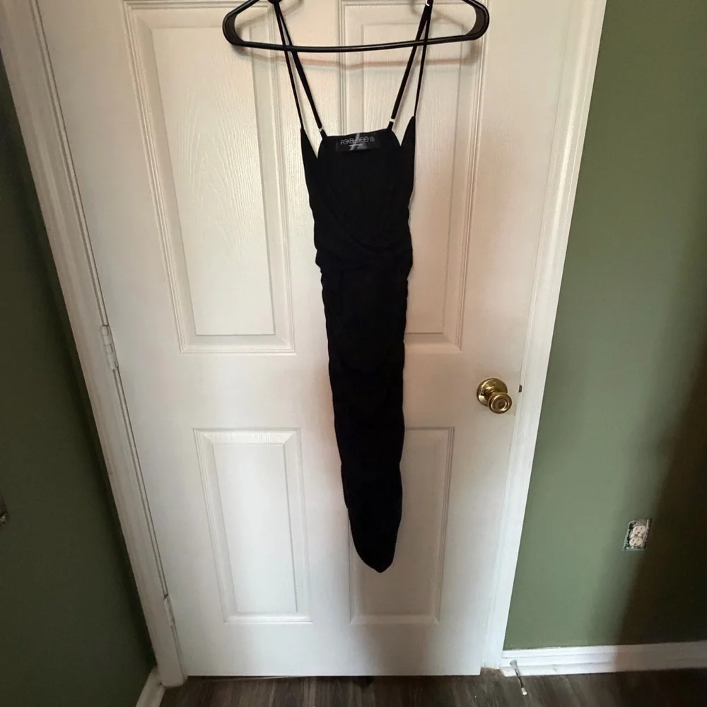 Gia ruched jersey body con dress S - Picture 3 of 3